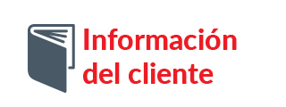 Información del cliente