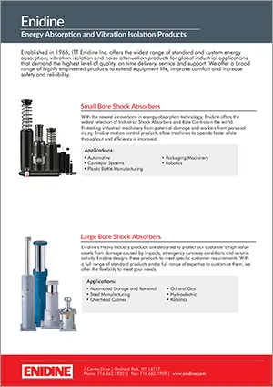 Enidine Product Overview A4